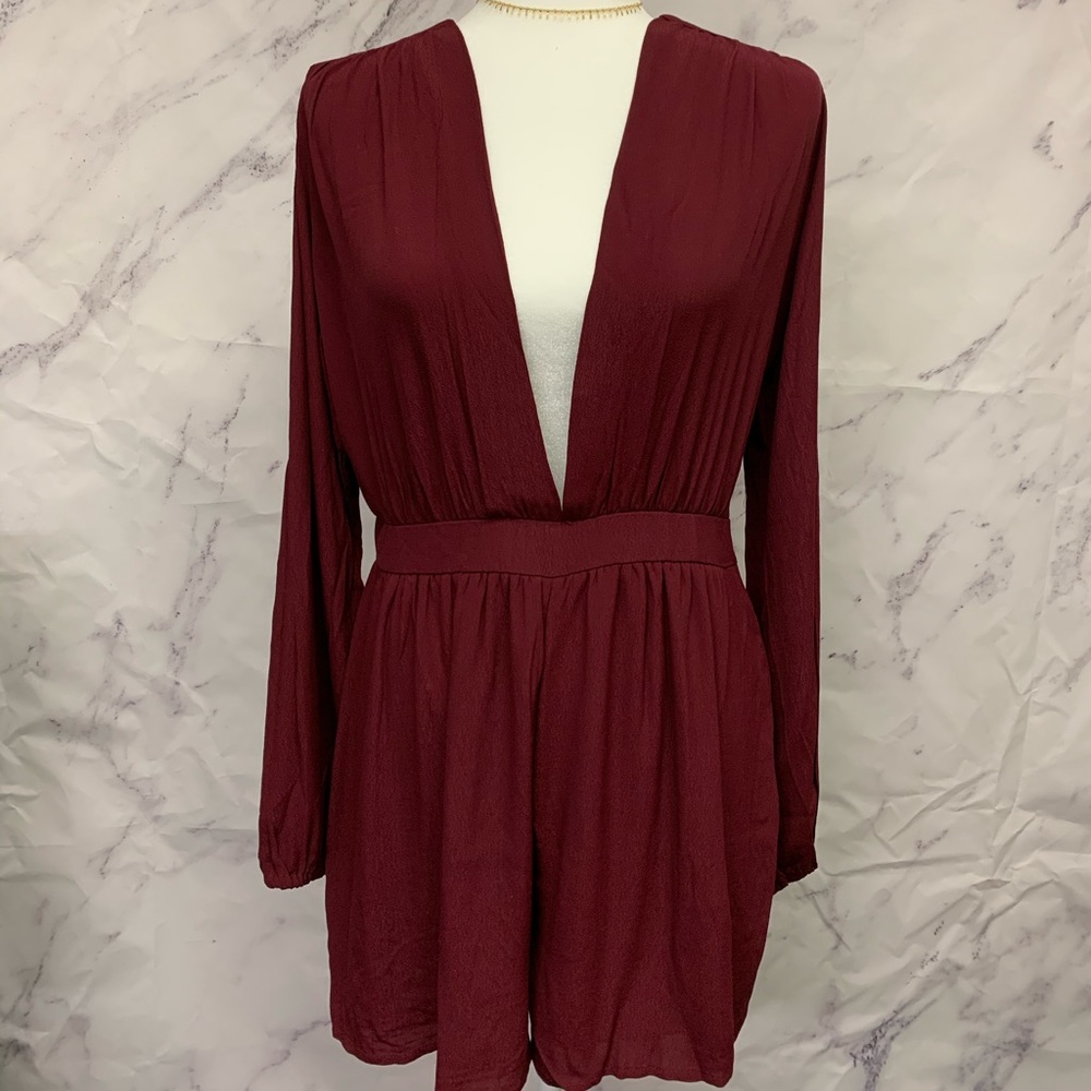 red romper